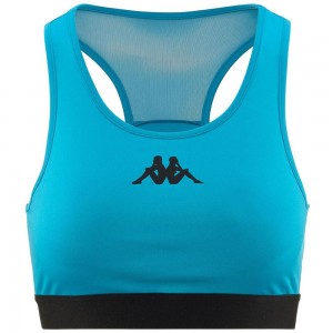 Women Kappa Kombat Dare Jersey Blue | WL6813297