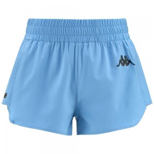 Women Kappa Kombat Dew Shorts Blue | NU3872194