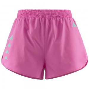 Women Kappa Kombat Erbof Shorts Pink | OF6295138