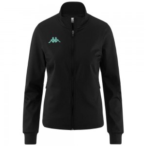 Women Kappa Kombat Exa Jacket Black | EY2816305