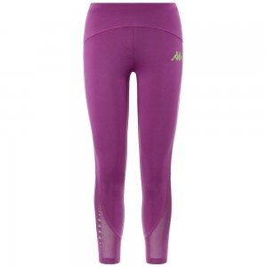 Women Kappa Kombat Fela Pants Purple | PI3257816