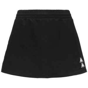 Women Kappa Kombat Padel Deva Skirts Black | GM7418365