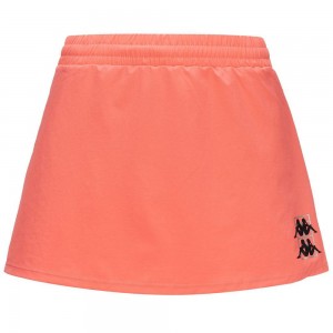 Women Kappa Kombat Padel Deva Skirts Red | SH7964852