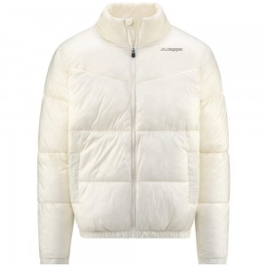 Women Kappa Logo 365 Dumi Jacket White | MX3458029