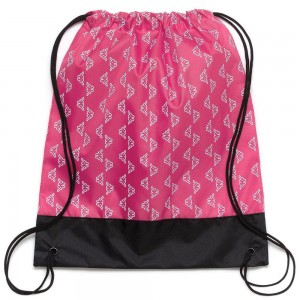 Women Kappa Logo Dacut Backpack Pink | SI9047325