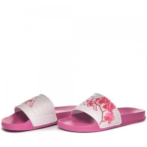 Women Kappa Logo Noles 7 Flip Flops Pink | YA4093718