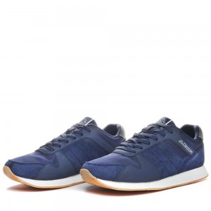 Women Kappa Logo Robin Sneakers Blue | KF9845301