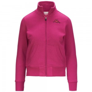 Women Kappa Logo Zoe Jacket Pink | KX6792518