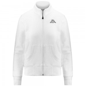 Women Kappa Logo Zoe Jacket White | MV0627548