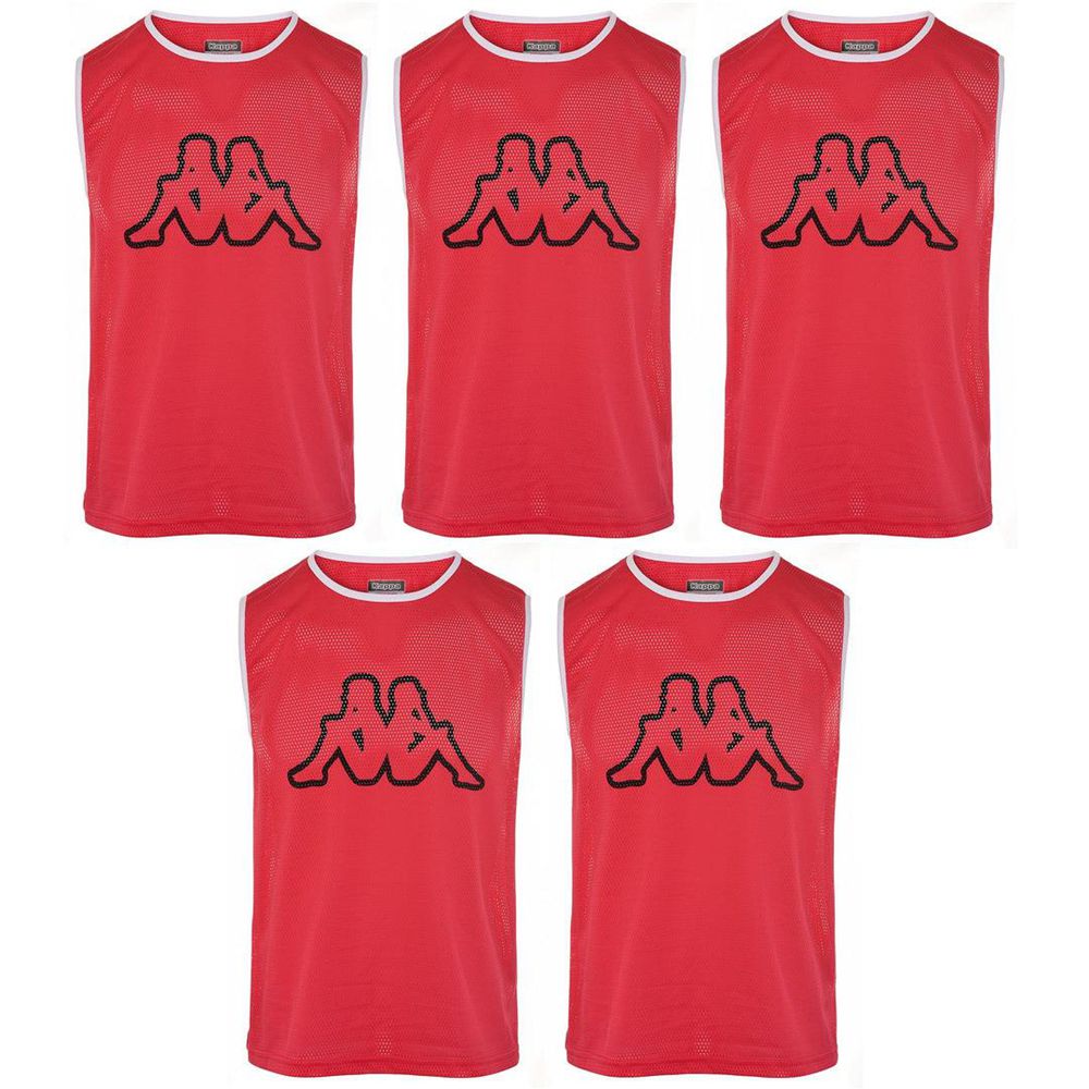 Kids\' Kappa 4 Football Nipola 2 5pack Tank Top Red | CB8902317