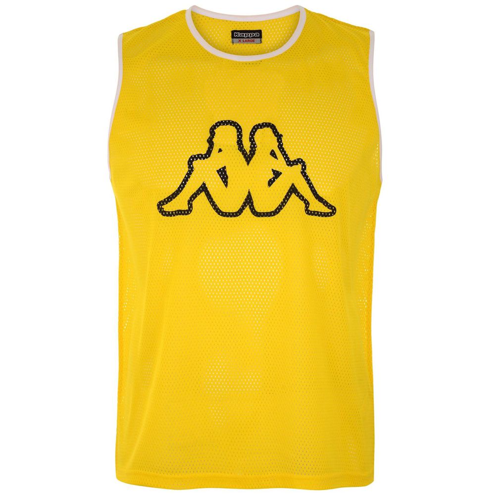 Kids' Kappa 4 Football Nipola 2 5pack Tank Top Yellow | KD7153260