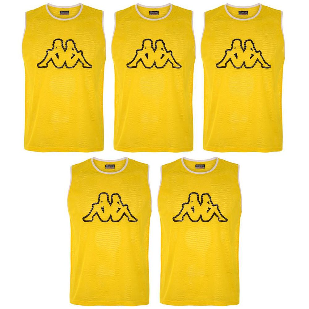 Kids\' Kappa 4 Football Nipola 2 5pack Tank Top Yellow | KD7153260