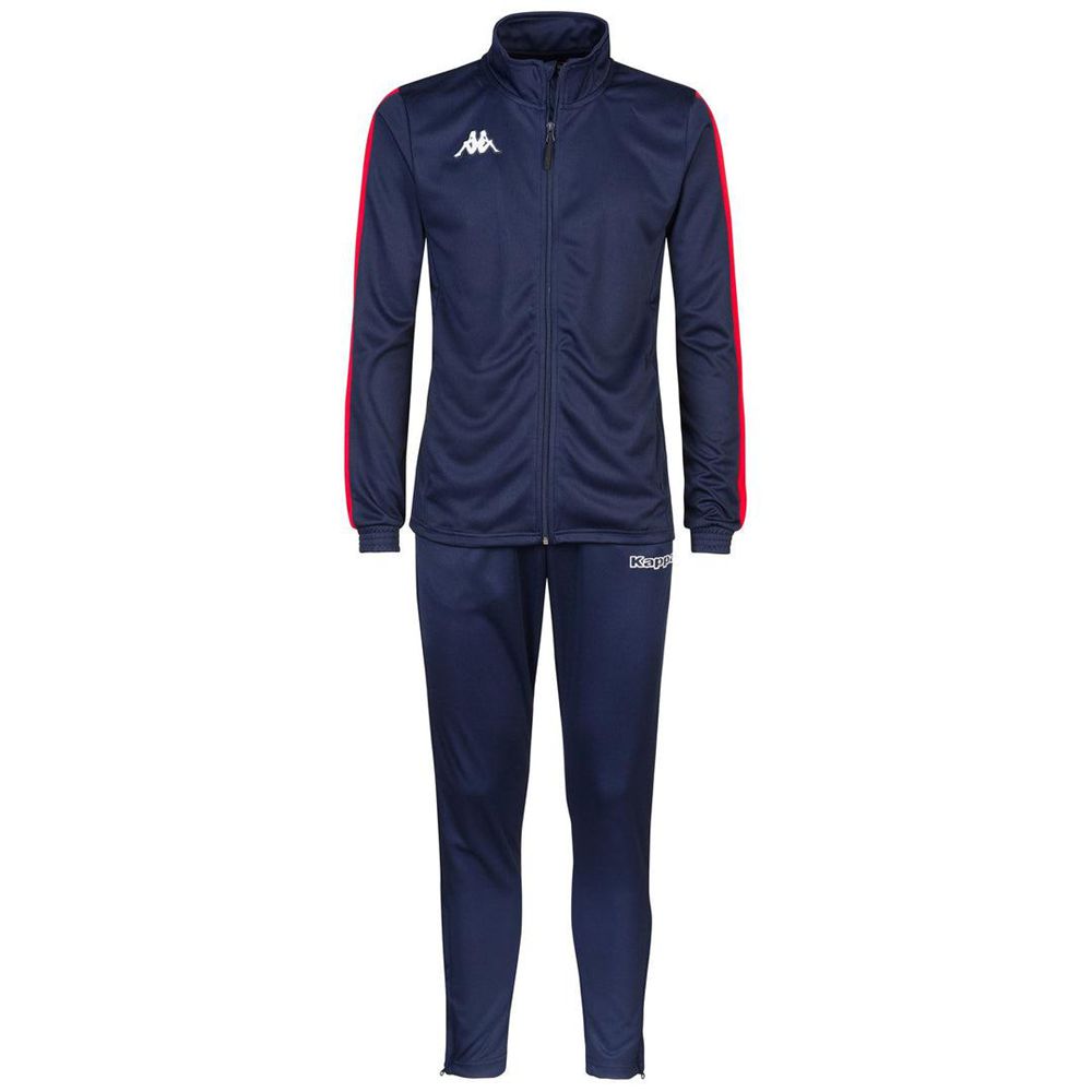 Kids\' Kappa 4 Football Salcito Tracksuit Blue | NP8201364