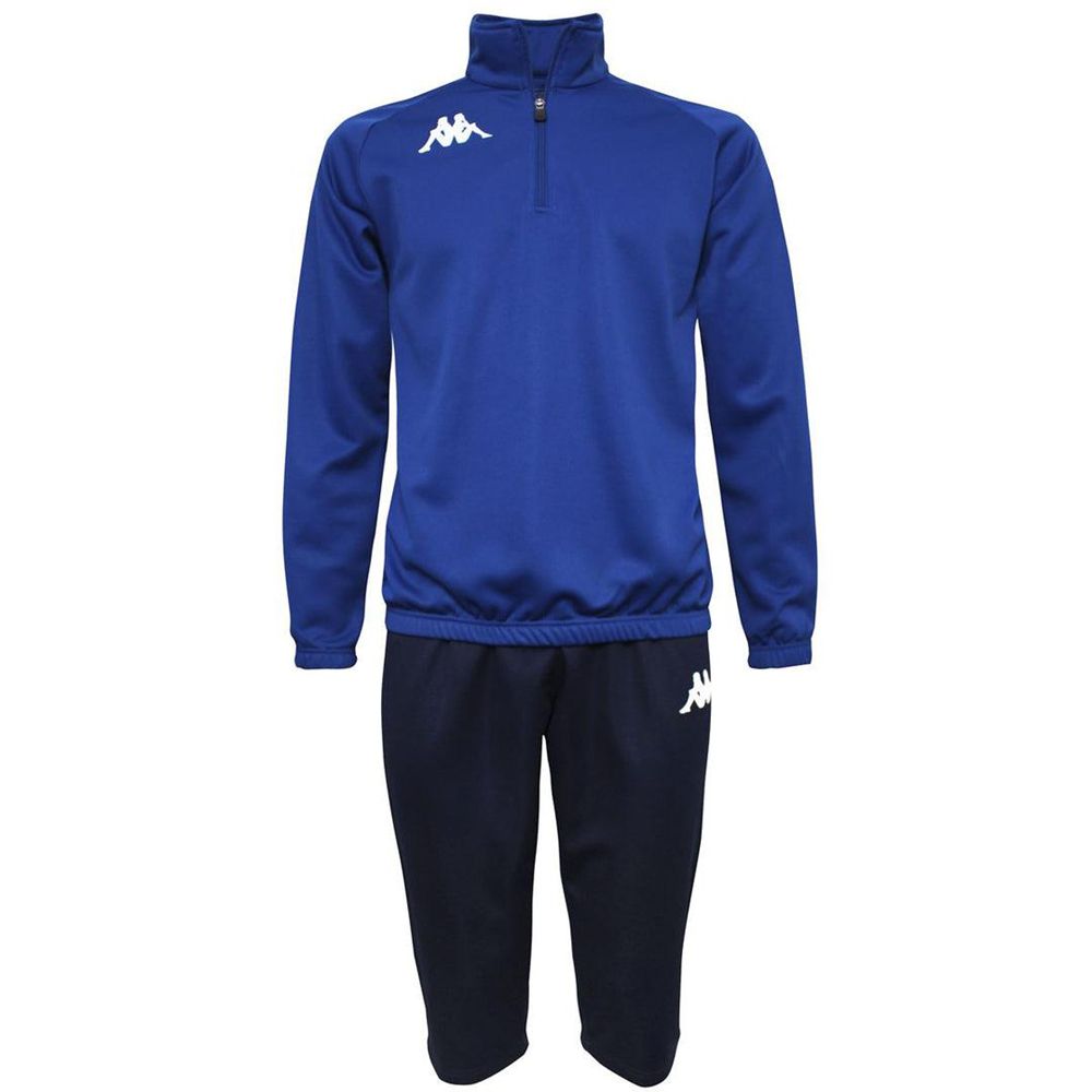 Kids\' Kappa 4 Football Wranzon Tracksuit Blue | DP0379215