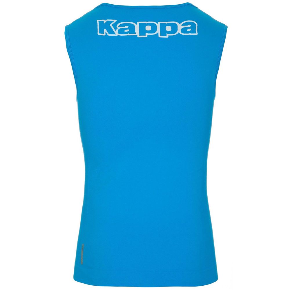 Kids' Kappa 4 Skin Kombat Nankv Tank Top Blue | HY9752346