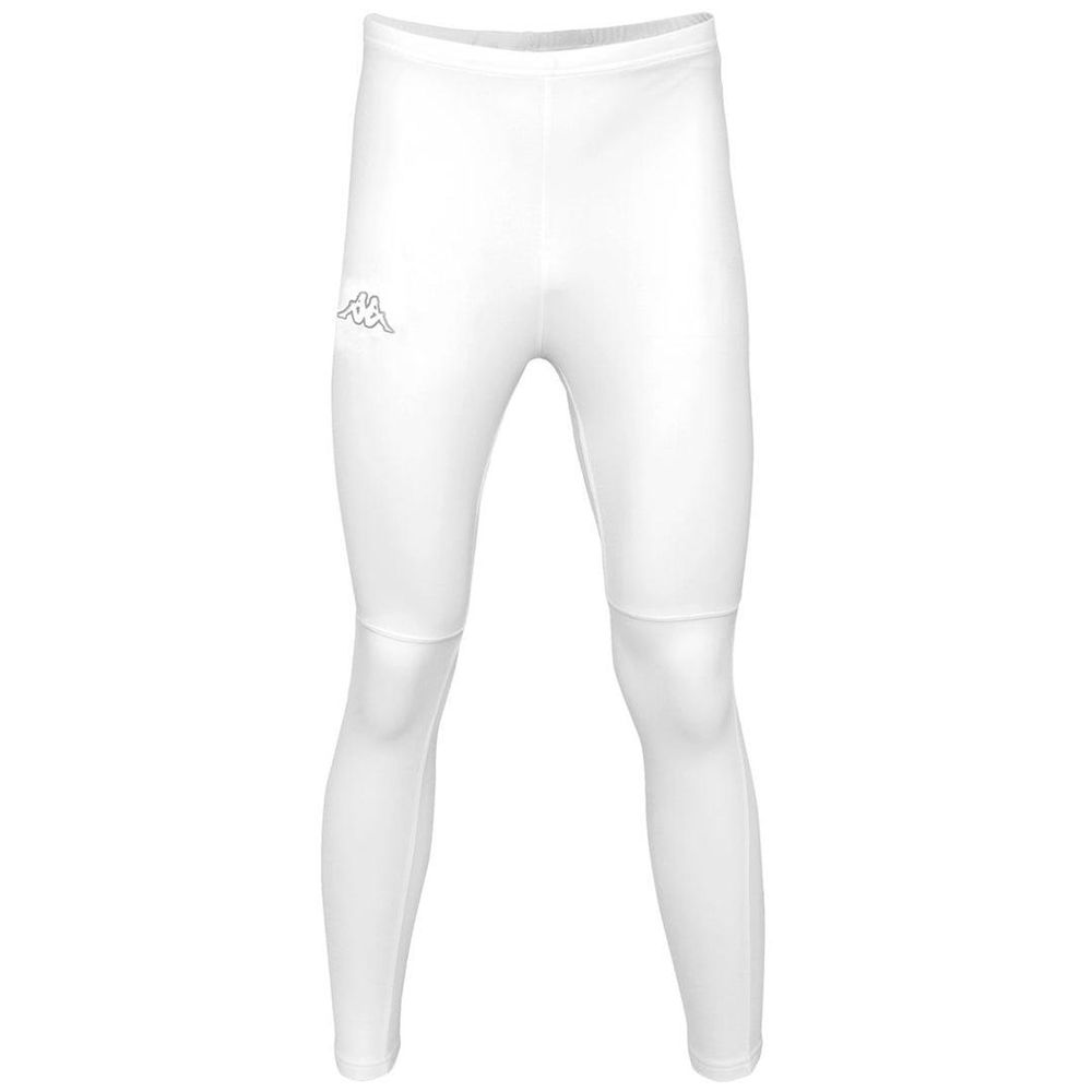 Kids\' Kappa 4 Skin Kombat Niquie Pants White | JB0624731