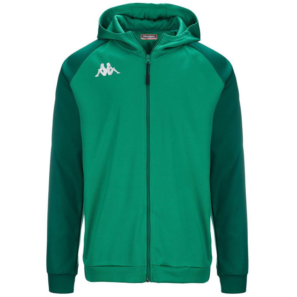 Kids\' Kappa 4 Soccer Tortona Hoodie Green | OC5108462