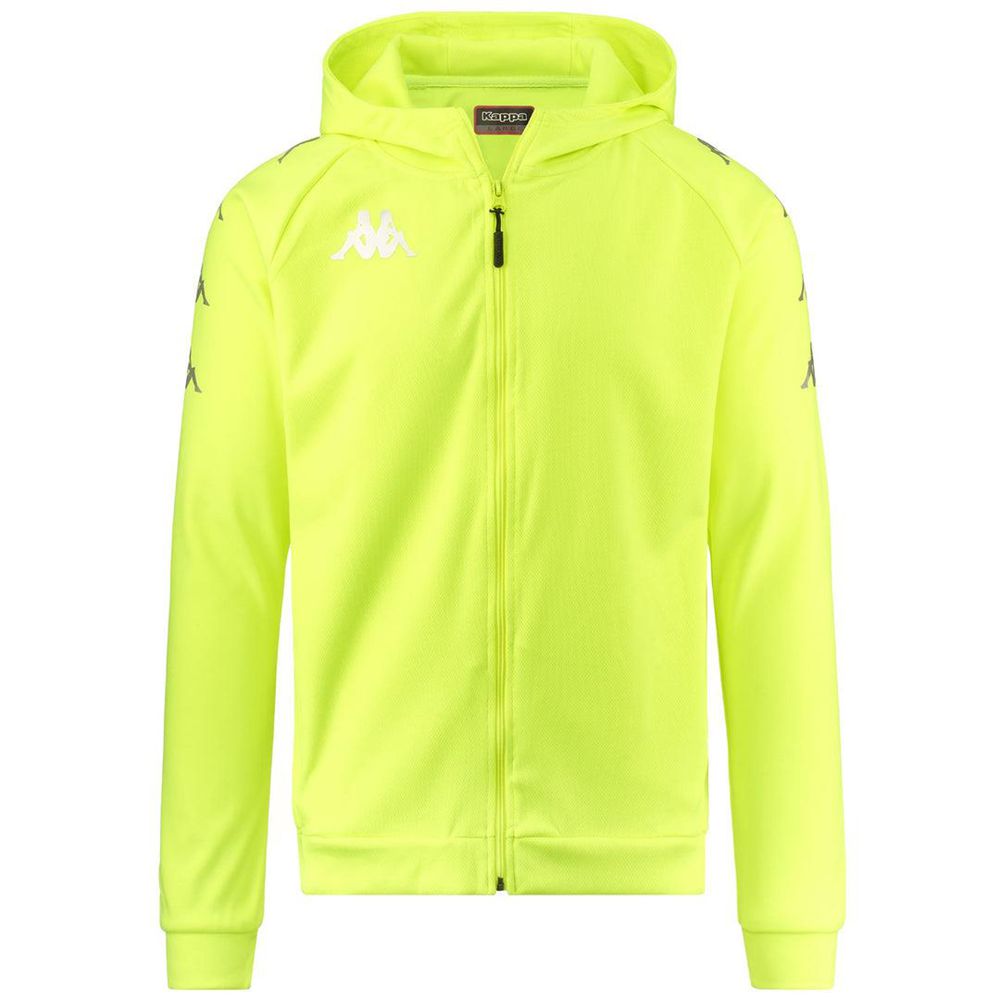 Kids\' Kappa 4 Soccer Tortona Hoodie Green | LX7413589