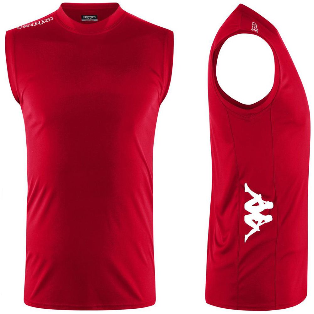 Kids\' Kappa 4 Volley Aston Tank Top Red | HK1823469