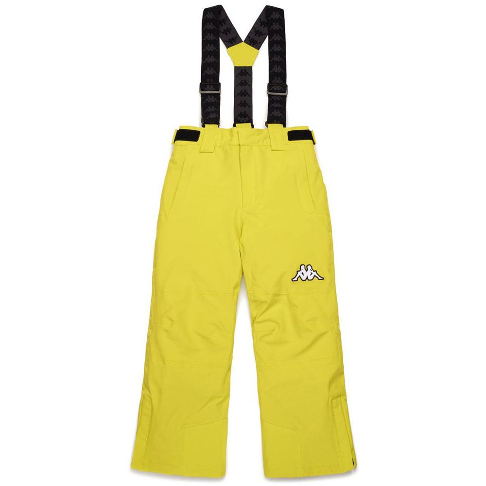 Kids\' Kappa 6 Cento 689 Kid Pants Yellow | ID8216073