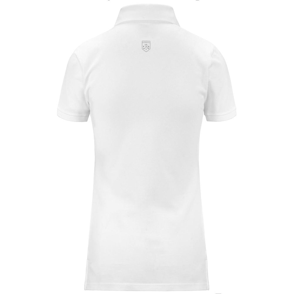 Kids' Kappa Fadry Polo Shirt White | LS4372851