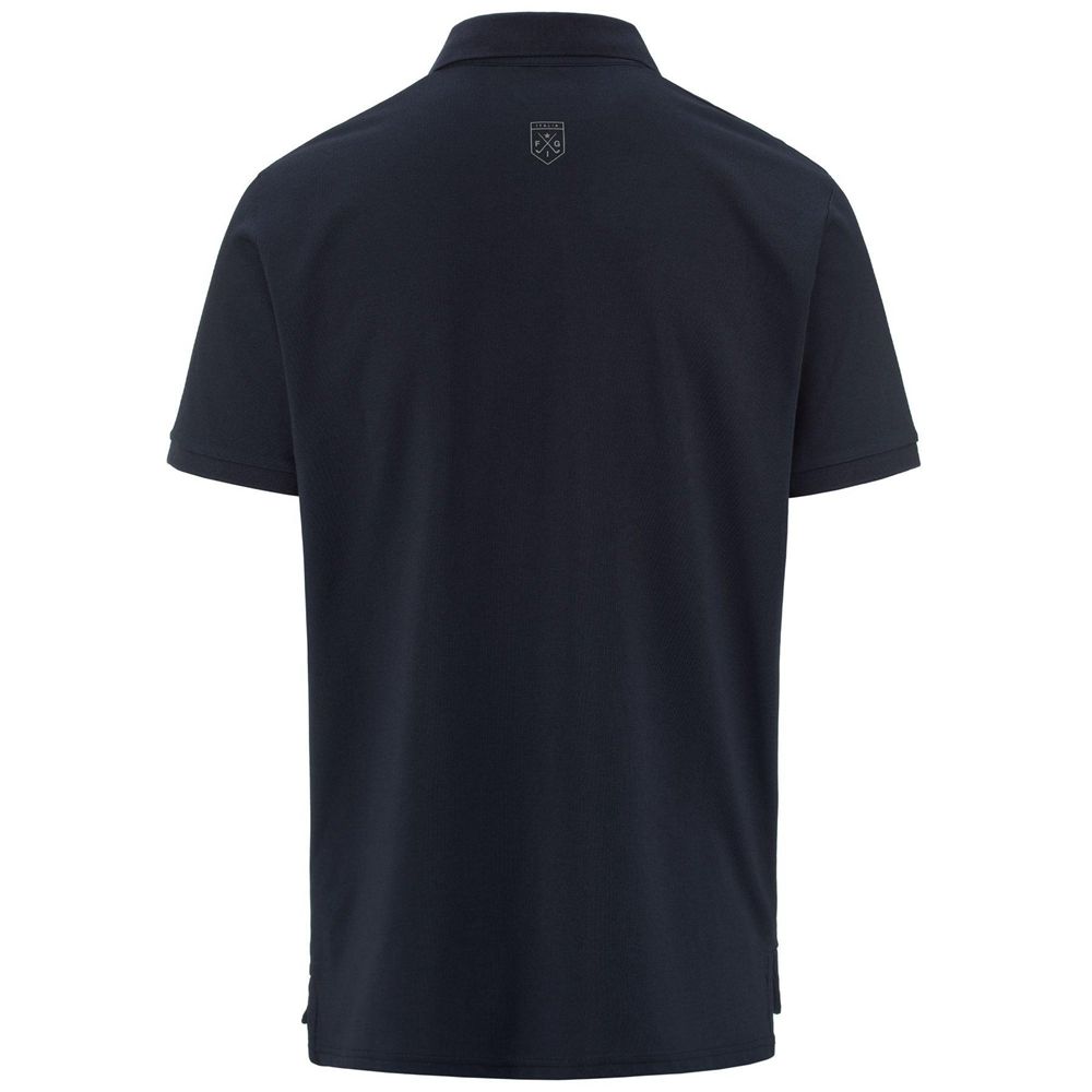 Kids' Kappa Fimes Polo Shirt Navy | YB3687105