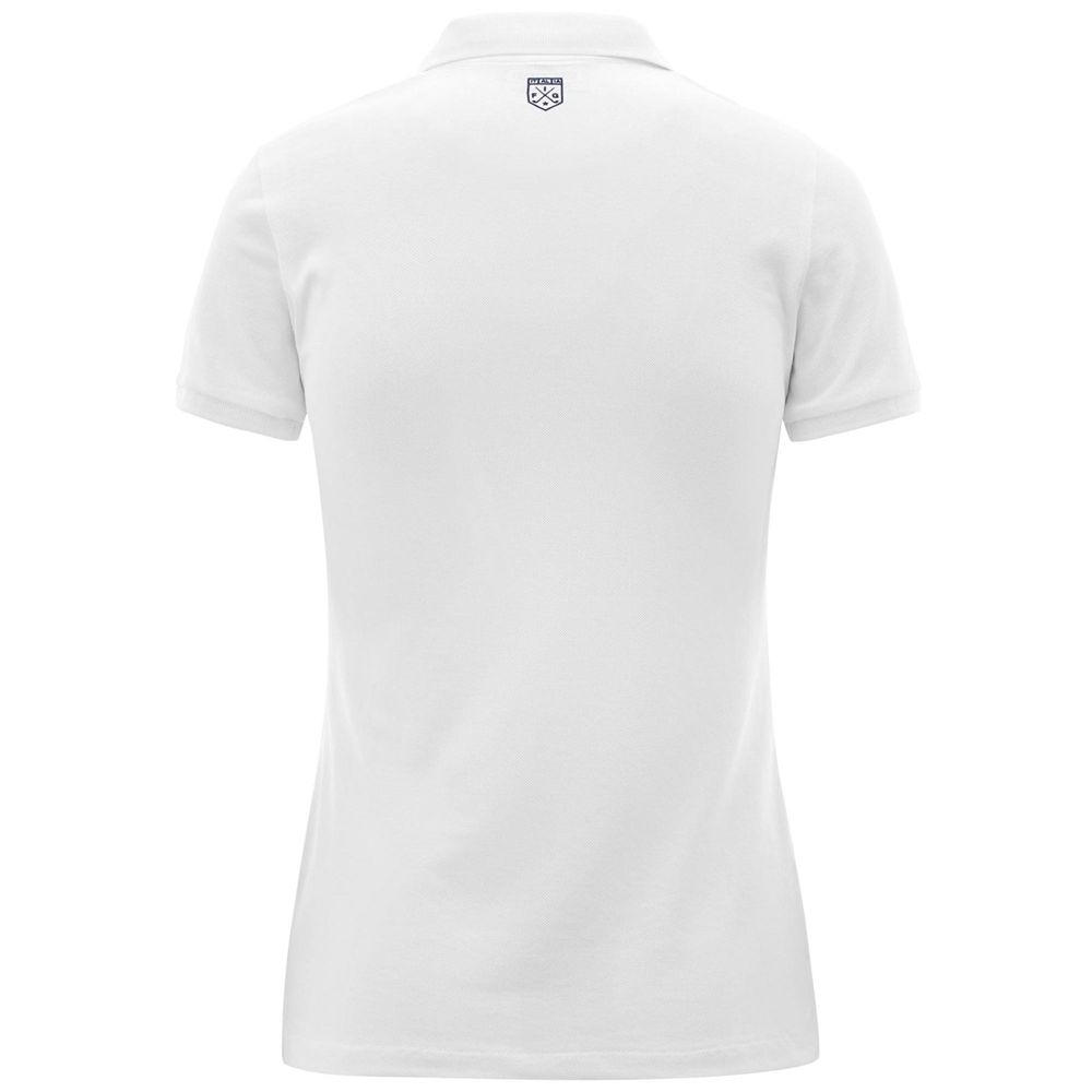 Kids' Kappa Findy Polo Shirt White | AD7890231