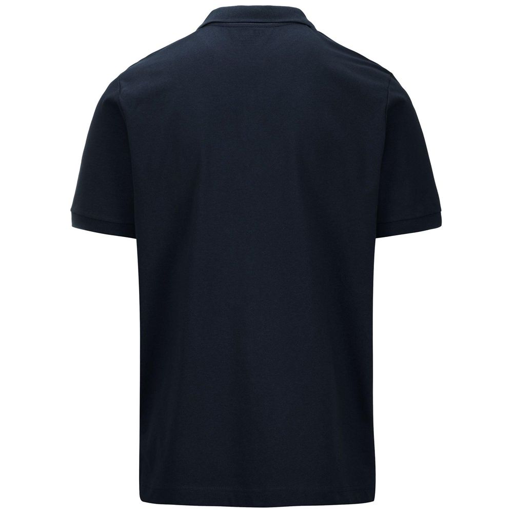 Kids' Kappa Logo Holiver Mss Polo Shirt Navy | FT9148573