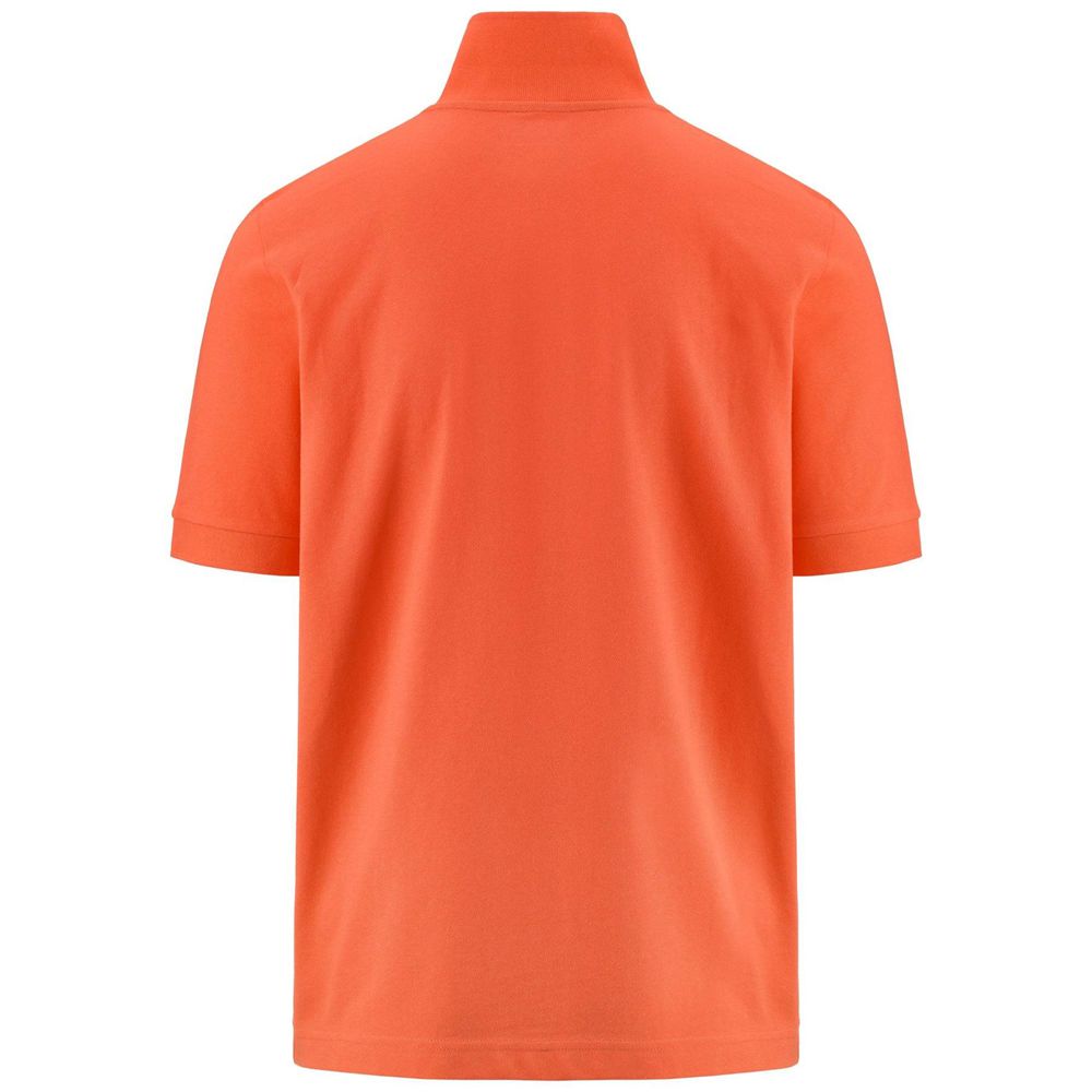 Kids' Kappa Logo Holiver Mss Polo Shirt Orange | TJ6850274