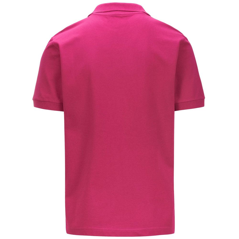 Kids' Kappa Logo Holiver Mss Polo Shirt Pink | TC4890123