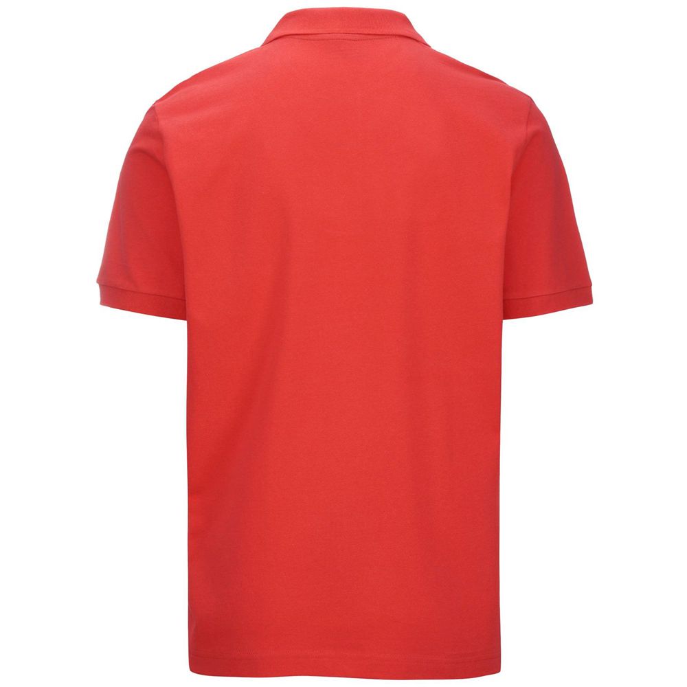 Kids' Kappa Logo Holiver Mss Polo Shirt Red | WB1784632