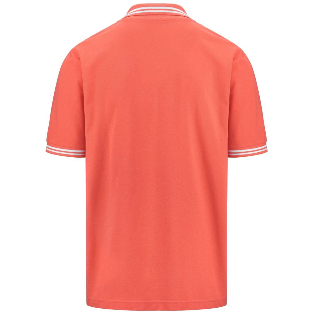 Kids' Kappa Logo Maltax 5 Mss Polo Shirt Orange | NJ2419087