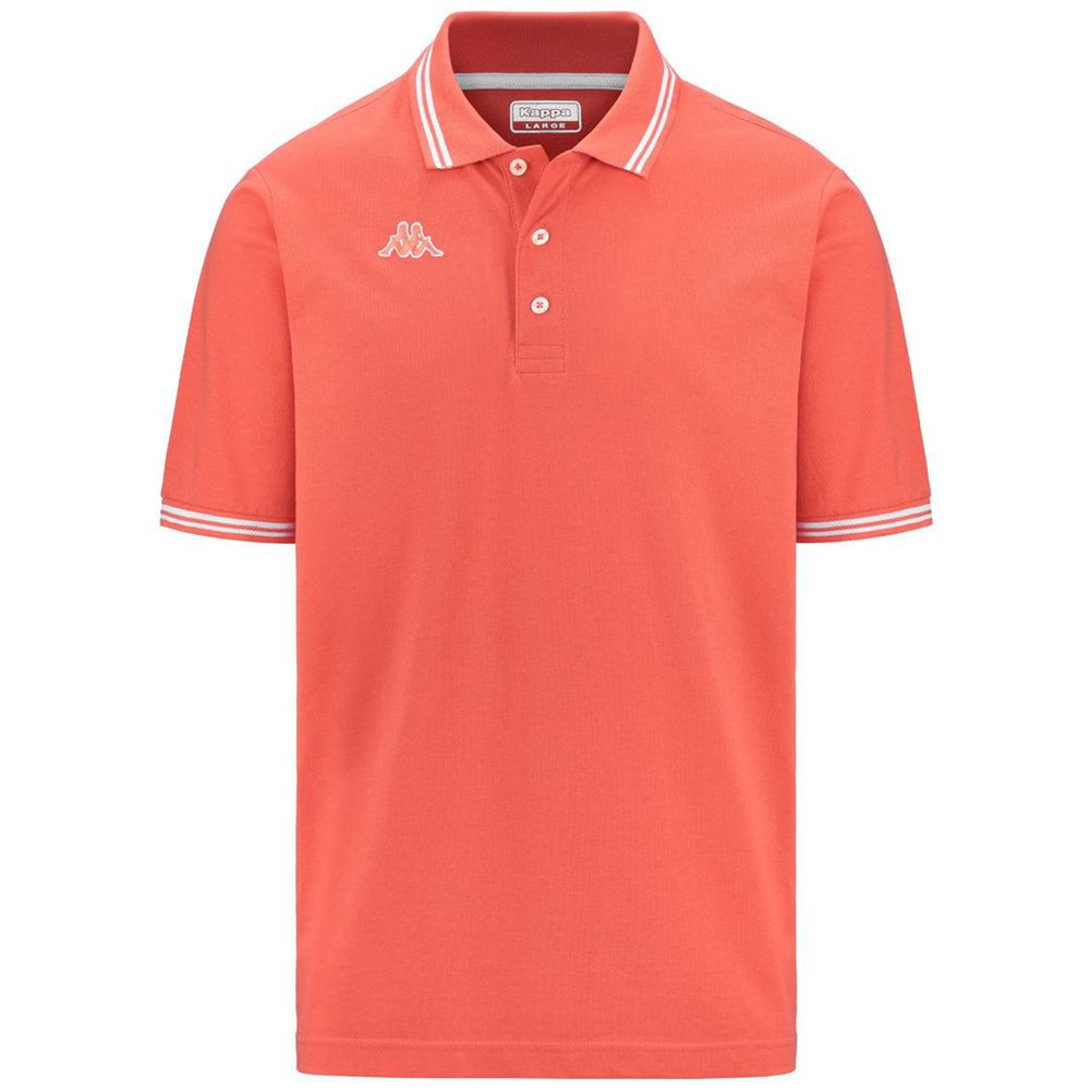 Kids\' Kappa Logo Maltax 5 Mss Polo Shirt Orange | NJ2419087