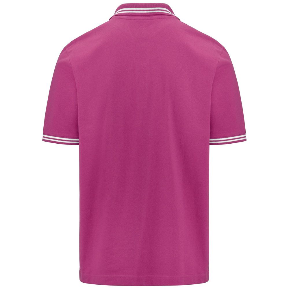 Kids' Kappa Logo Maltax 5 Mss Polo Shirt Pink | LC9283501