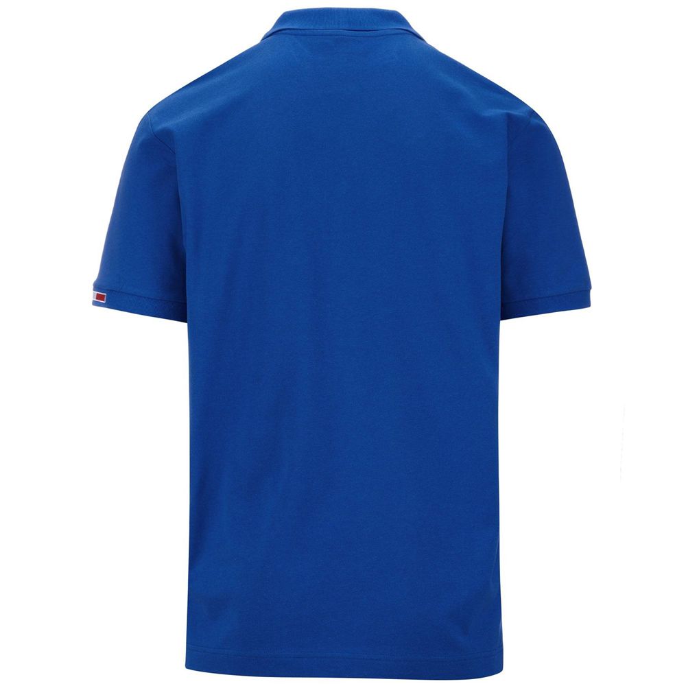 Kids' Kappa Logo Maltaxita Mss Polo Shirt Blue | WC1903647