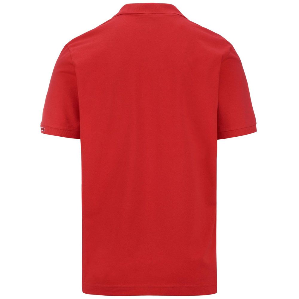 Kids' Kappa Logo Maltaxita Mss Polo Shirt Red | GD8643591