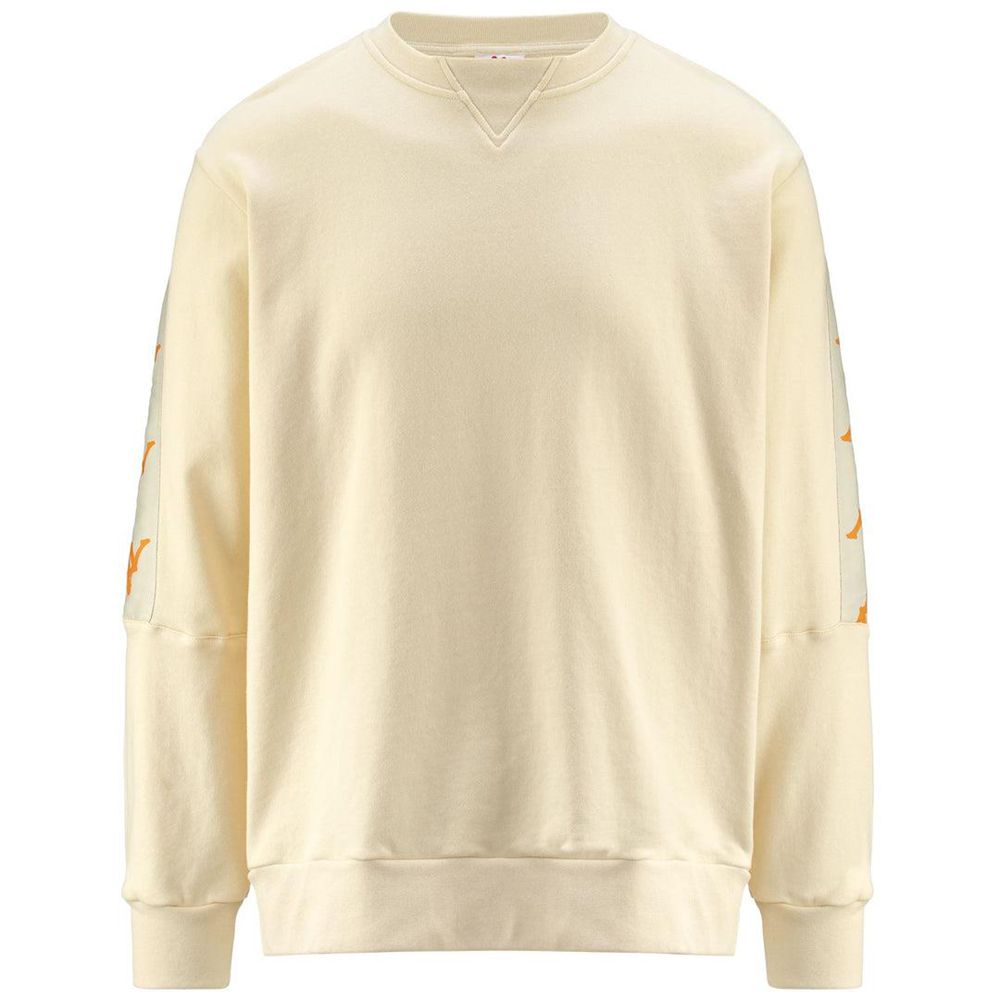 Men Kappa 222 Banda 10 Eniko Sweater Beige | FQ7218596