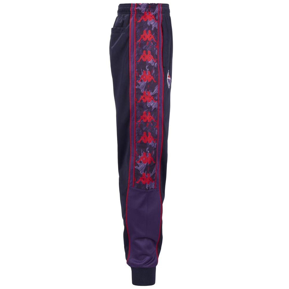 Men Kappa 222 Banda 10 Falenz Fiorentina Pants Navy | AS0645917