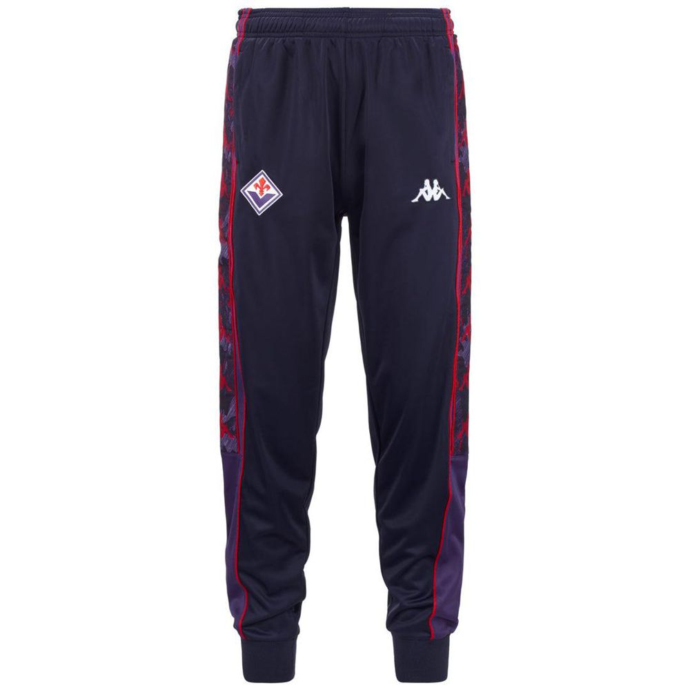 Men Kappa 222 Banda 10 Falenz Fiorentina Pants Navy | AS0645917