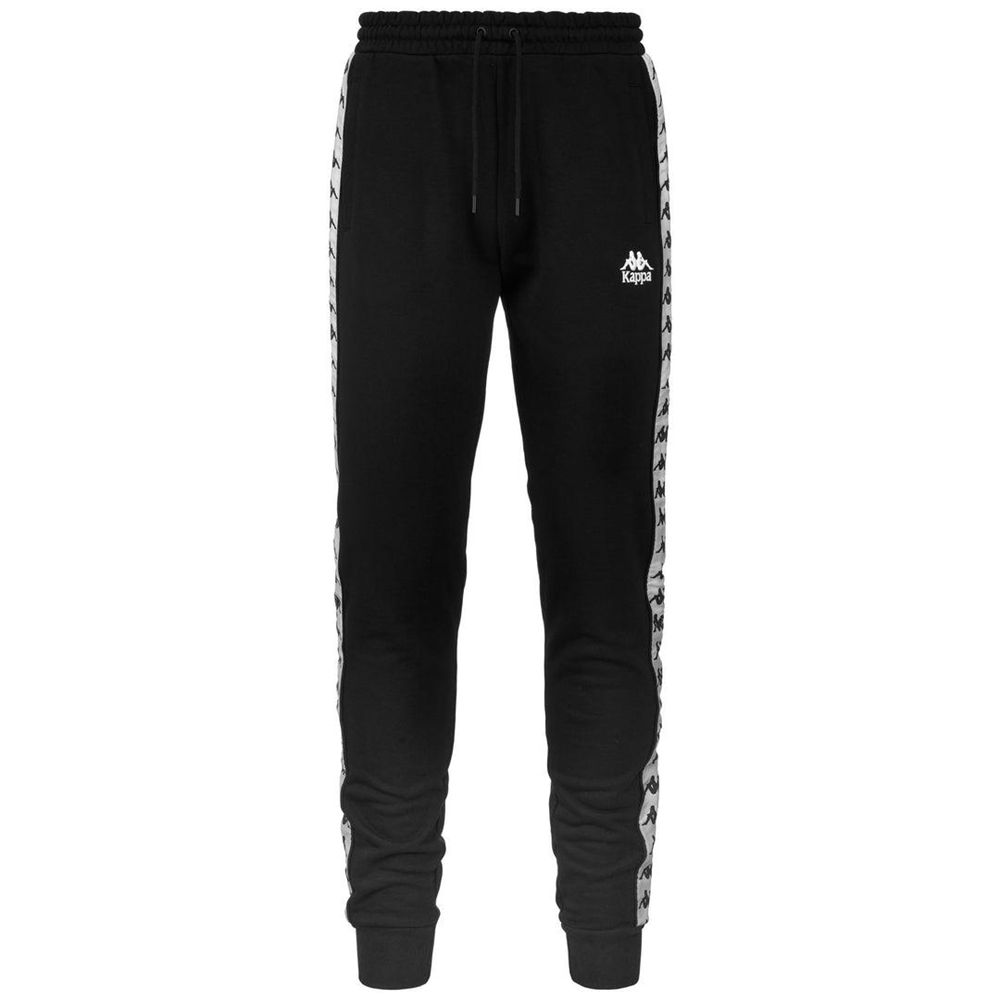 Men Kappa 222 Banda Alanz 2 Pants Black | UX8962753