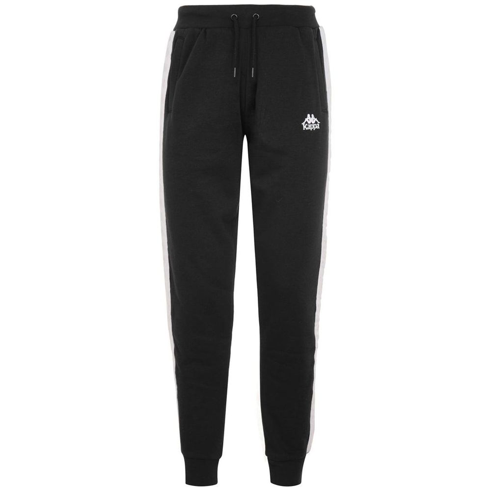 Men Kappa 222 Banda Alanz Pants Black | SY9168402