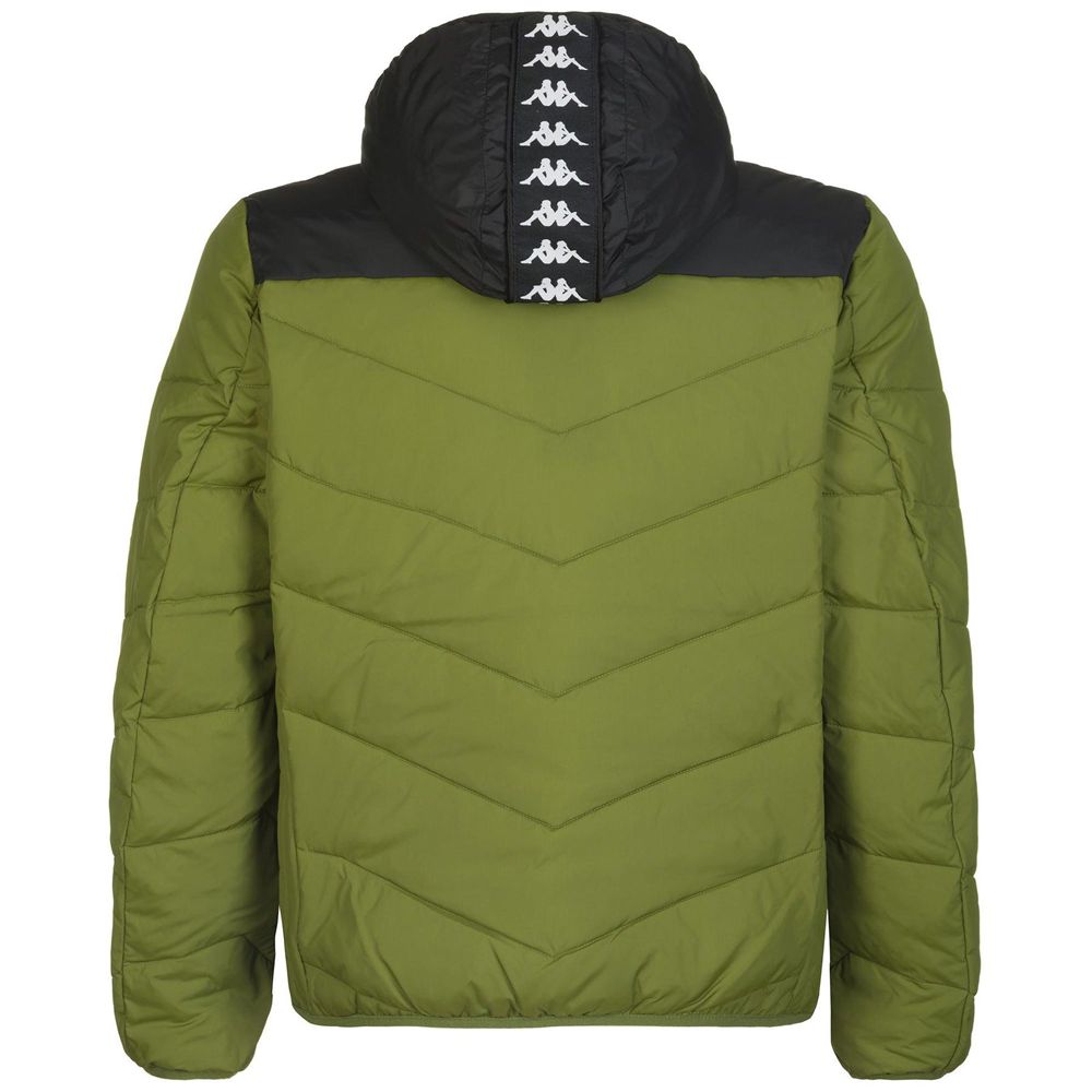 Men Kappa 222 Banda Amarit Jacket Green | ZC9780634