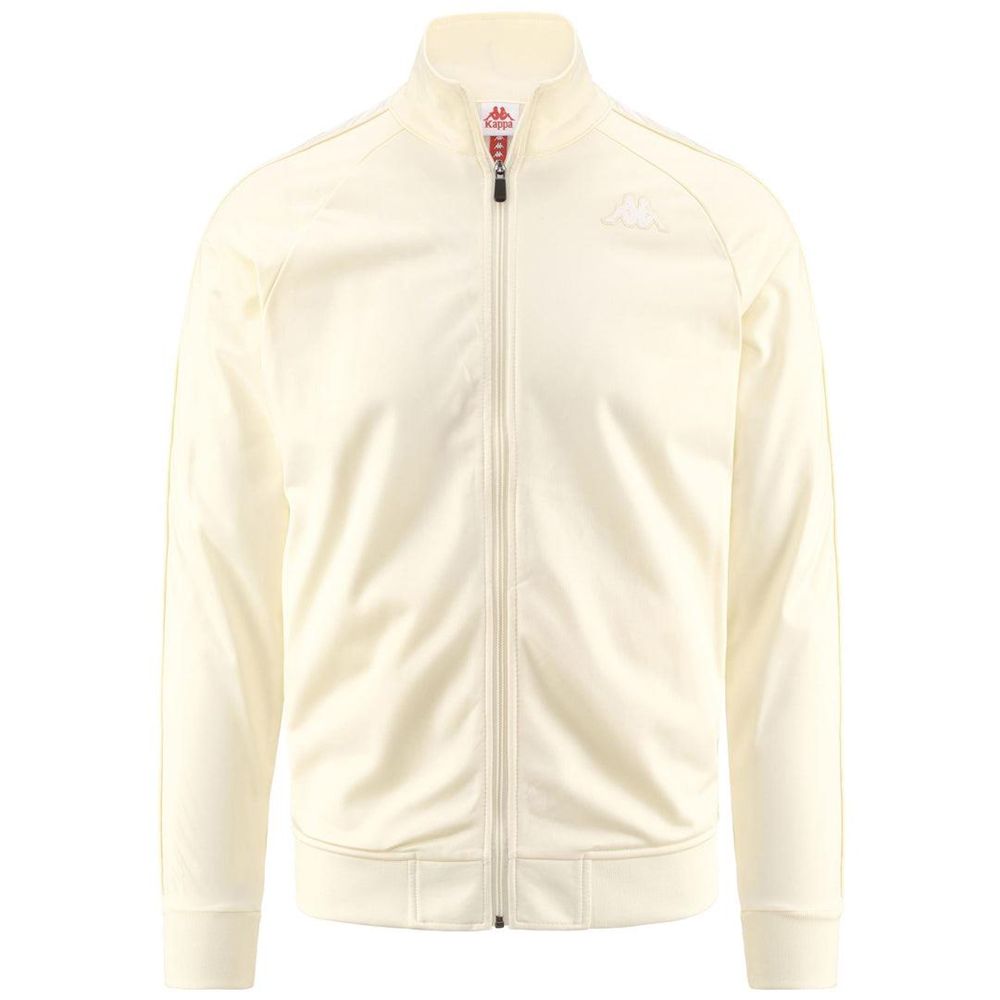 Men Kappa 222 Banda Anniston Slim Jacket Beige | DR1762908