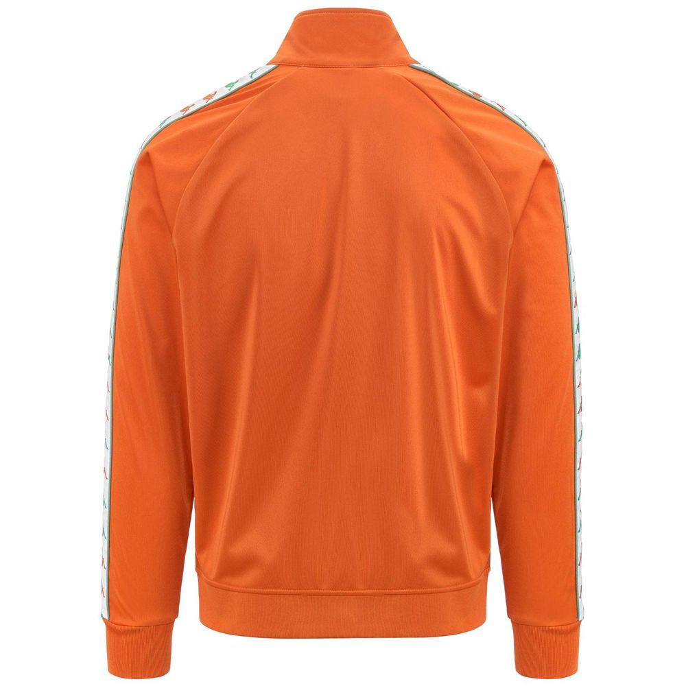 Men Kappa 222 Banda Annistoni Slim Jacket Orange | VM5402863