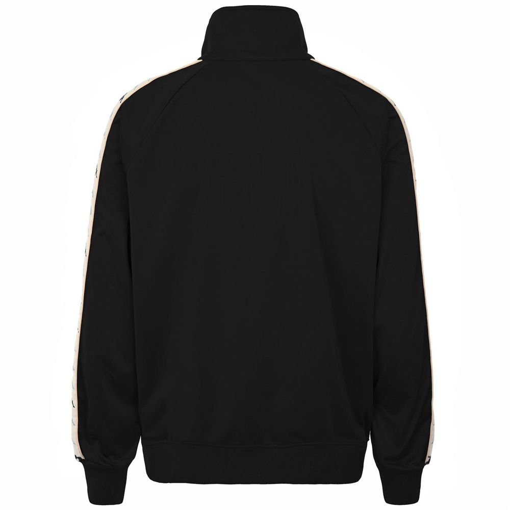 Men Kappa 222 Banda Annistono Sweater Black | WX7641320