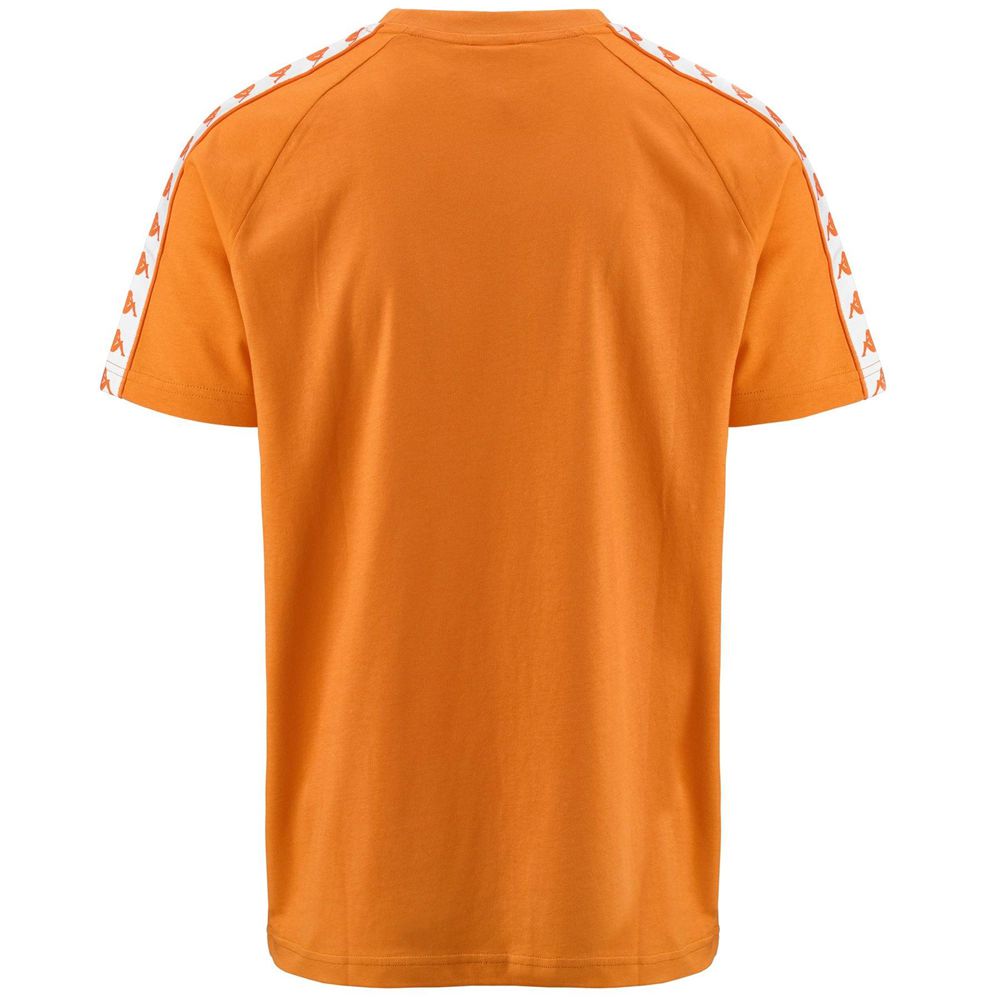 Men Kappa 222 Banda Balima T-Shirt Yellow | HQ6782513