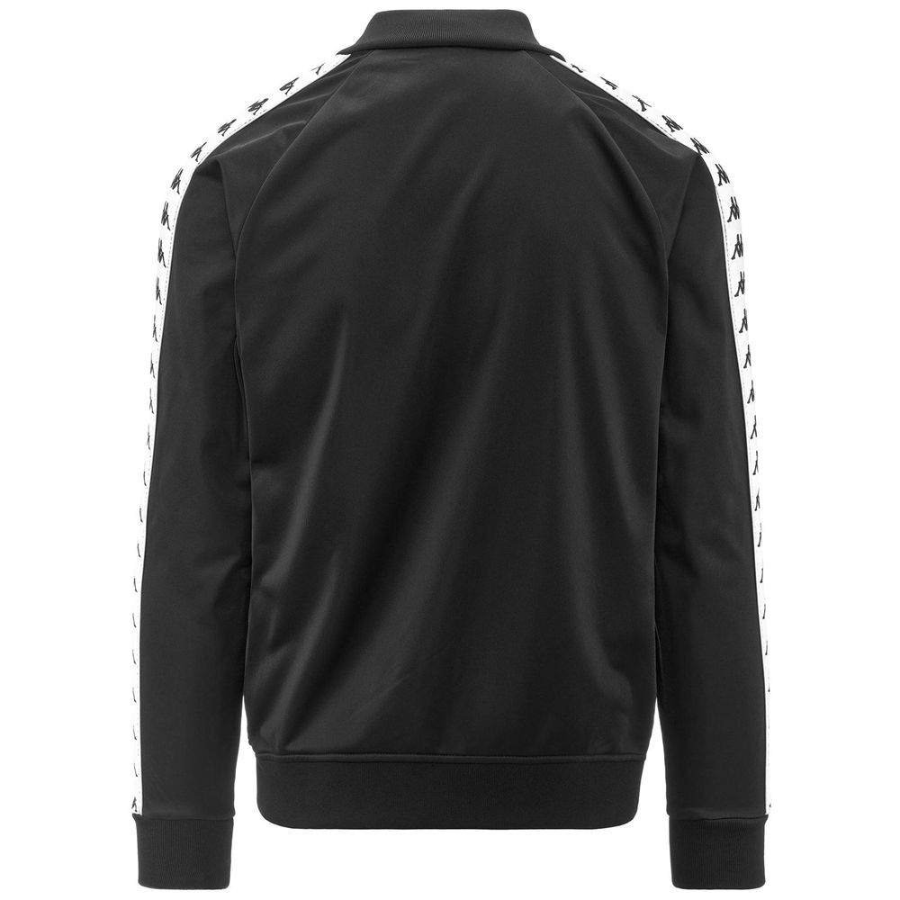 Men Kappa 222 Banda Bomber Slim Jacket Black | YN3952168