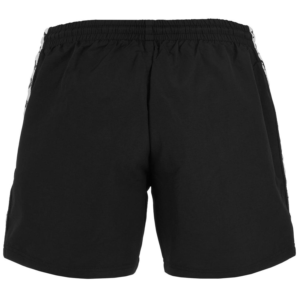 Men Kappa 222 Banda Coney Swimwear Black | WF2346195