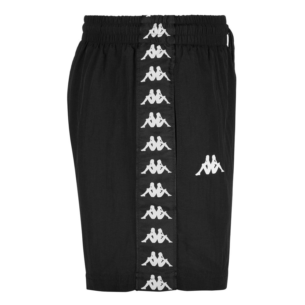 Men Kappa 222 Banda Coney Swimwear Black | BV2690734