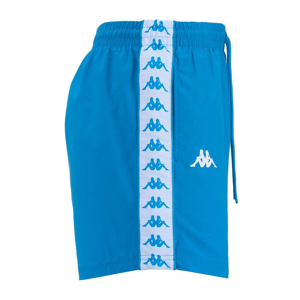 Men Kappa 222 Banda Coney Swimwear Blue | OG3247910